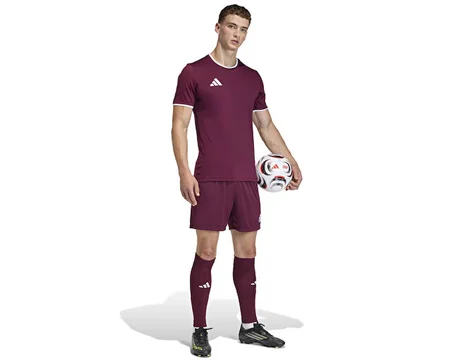 Adidas Ent26 Sho Erkek Futbol Şortu JZ2514 Kırmızı