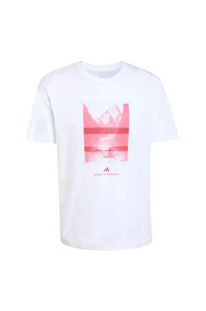 adidas  Erkek Beyaz  T-shirt M OUT KAYAK T KB2539
