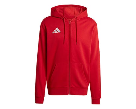 Adidas Ent26 Fz Hood Erkek Futbol Kamp Ceketi KF5944 Kırmızı