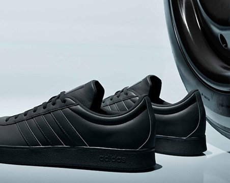 Adidas VL COURT MERCEDES Erkek Günlük Ayakkabı KI6079 Siyah