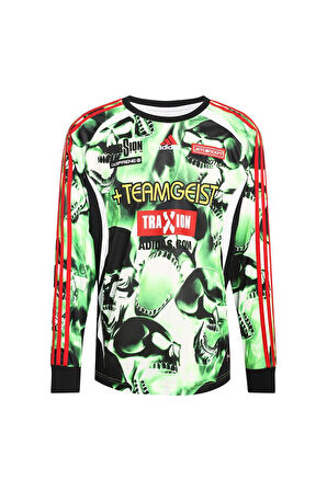 adidas Erkek  Yeşil  T-shirt AOP LS JERSEY KG2681