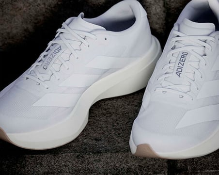 Adidas ADIZERO EVO SL M Unisex Koşu Ayakkabısı KI6923 Beyaz