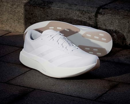 Adidas ADIZERO EVO SL M Unisex Koşu Ayakkabısı KI6923 Beyaz