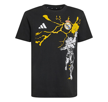 JY5856-C adidas Real Marvel Tey &amp;Ccedil;ocuk T-Shirt Siyah