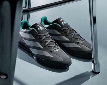 Adidas Adidas FEROZA BASE MERCEDES Erkek Tenis Ayakkabısı KJ6177 Siyah