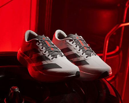 Adidas Adizero Evo Sl Wove Erkek Koşu Ayakkabısı KJ3670 Gri