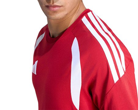 Adidas TIRO26 LEAGUE SW TEE Erkek Futbol Tişörtü KC3697 Kırmızı