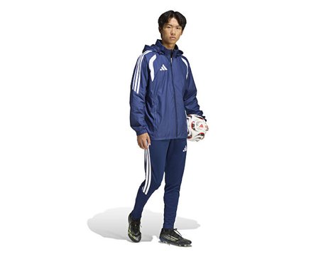 Adidas TIRO26 LEAGUE WB Erkek Futbol Antrenman Yağmurluk JY9732 Lacivert