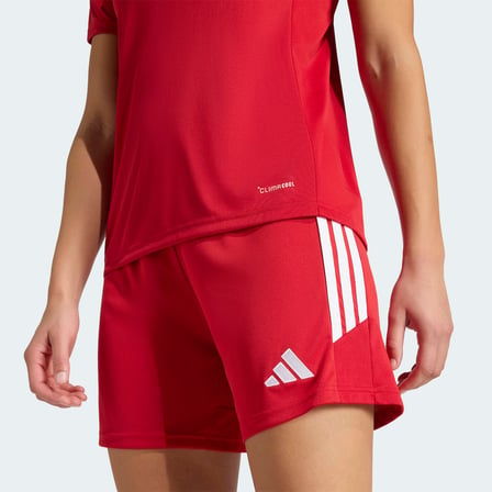 adidas Tiro 26 League Kadın Kırmızı Futbol Şortu