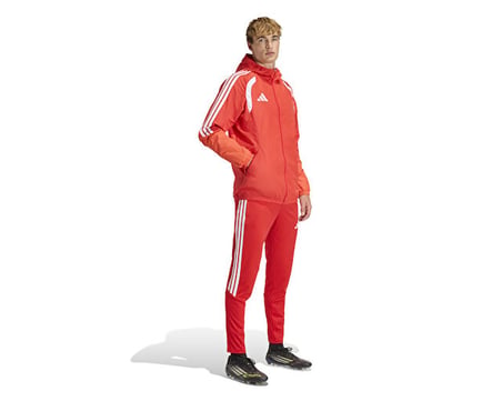 Adidas Tiro26C Aw Jkt Erkek Futbol Antrenman Yağmurluk KB0142 Kırmızı