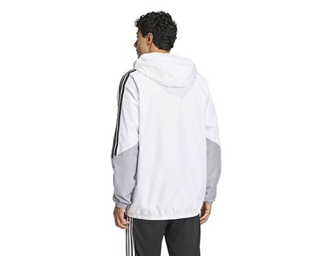 Adidas Tiro26C Aw Jkt Erkek Futbol Antrenman Yağmurluk KB0140 Beyaz