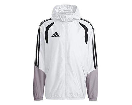 Adidas Tiro26C Aw Jkt Erkek Futbol Antrenman Yağmurluk KB0140 Beyaz