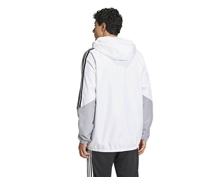 Adidas Tiro26C Aw Jkt Erkek Futbol Antrenman Yağmurluk KB0140 Beyaz