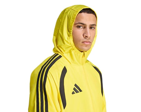 Adidas Tiro26C Aw Jkt Erkek Futbol Antrenman Yağmurluk KB0139 Sarı