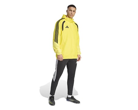 Adidas Tiro26C Aw Jkt Erkek Futbol Antrenman Yağmurluk KB0139 Sarı
