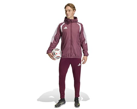 Adidas Tiro26C Aw Jkt Erkek Futbol Antrenman Yağmurluk KE9317 Kırmızı
