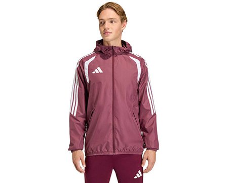 Adidas Tiro26C Aw Jkt Erkek Futbol Antrenman Yağmurluk KE9317 Kırmızı