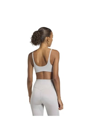 adidas Kadın  Gri  Sporcu Sütyeni OPT ESS S LBRA KF4604