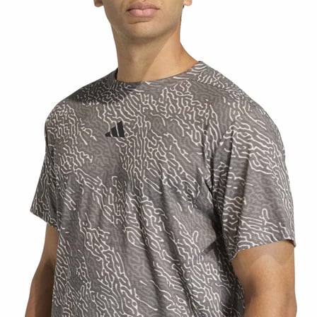 Adidas Erkek Koşu - Yürüyüş T-Shirt D4T Aop Tee Kf3098