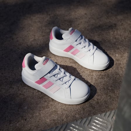 Adidas Grand Court 3.0 EL C Çocuk Spor Ayakkabı Beyaz Beden 32