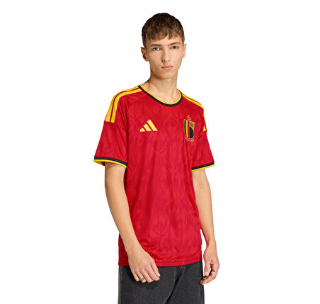 JM8381-E adidas Bel&amp;ccedil;ika 26 İ&amp;ccedil; Saha Rbfa Erkek Forma Kırmızı