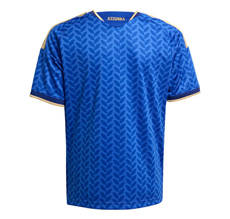 JY7585-C adidas İtalya 26 İ&amp;ccedil; Saha &amp;Ccedil;ocuk Forma Mavi