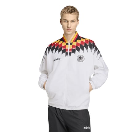 JW8809-E adidas Dfb Almanya Tt 94 Erkek Ceket Beyaz