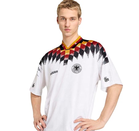 Adidas Almanya Football Jersey Erkek Tişört Beyaz XL