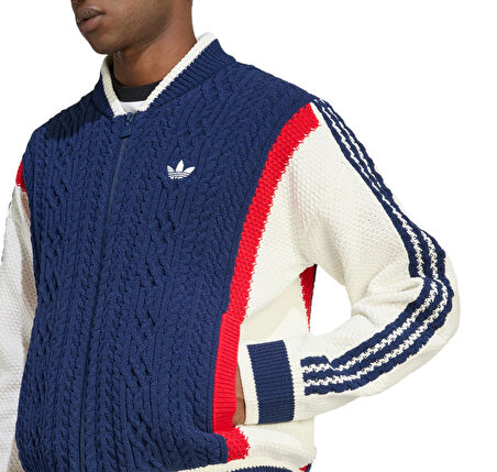 KS5438-E adidas Wıcons Cardıgan Erkek Ceket Lacivert