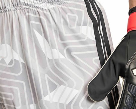 Adidas T26 C Gk Sho M Erkek Kaleci Şortu KC5350 Gri