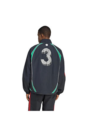 adidas Erkek  Siyah  Ceket GFX TRACK TOP KG5078
