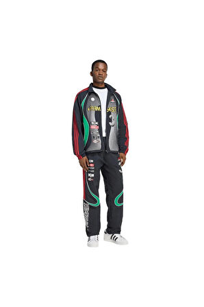 adidas Erkek  Siyah  Ceket GFX TRACK TOP KG5078