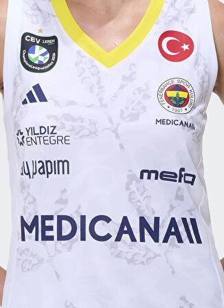 adidas KC3616 FB AWAY JERS W Beyaz Normal Kadın Forma