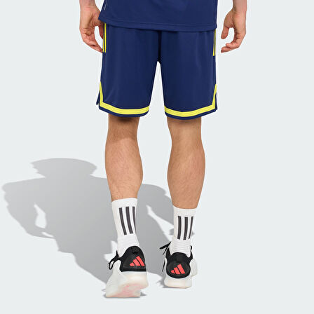 adidas KE4354 FEN SHORT M Fenerbahçe Basketbol 25-26 İç Saha Erkek Şortu