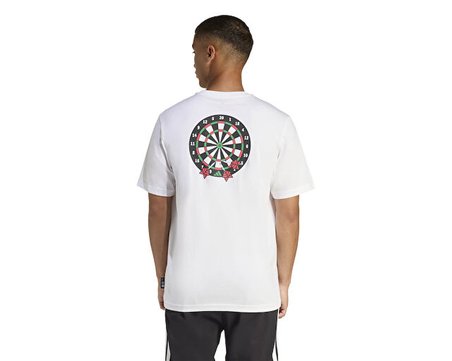 Adidas M Nov Dart T Erkek Günlük Tişört JZ5041 Beyaz
