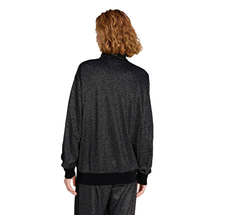 KS7789-K adidas Lurex Fb Tt Kadın Ceket Siyah