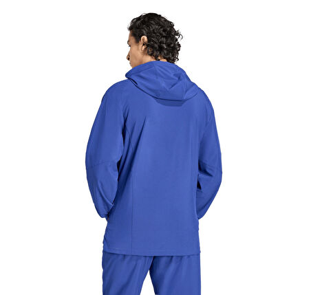 JY7052-E adidas İtalya 26  Fıgc Erkek Ceket Mavi