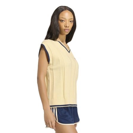 KR7062-K adidas Vest Kadın T-Shirt Sarı