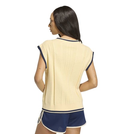 KR7062-K adidas Vest Kadın T-Shirt Sarı