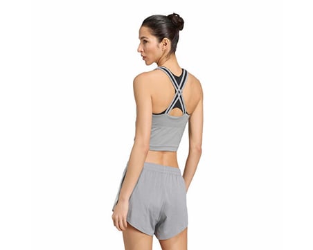 Adidas ADIZERO ARCHIVE CTP W Kadın Koşu Crop Üst KH2316 Gri