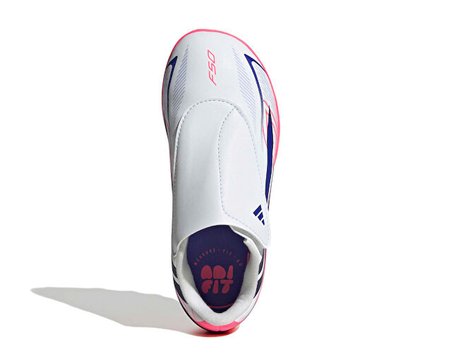 Adidas F50 HYPERFAST CLUB VEL FG/MG C Çocuk Çoklu Çim Zemin Kramponu KK1345 Beyaz
