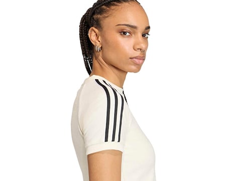 Adidas Tt Cali Tee Kadın Günlük Tişört KD1411 Beyaz
