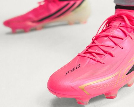 Adidas F50 HYPERFAST ELITE FG Unisex Çim Zemin Kramponu JR5386 Pembe