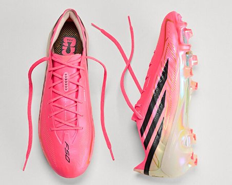 Adidas F50 HYPERFAST ELITE FG Unisex Çim Zemin Kramponu JR5386 Pembe