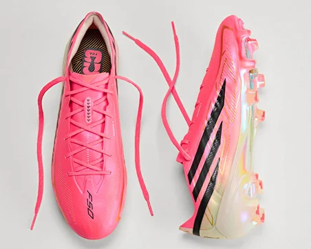 Adidas F50 HYPERFAST ELITE FG Unisex Çim Zemin Kramponu JR5386 Pembe