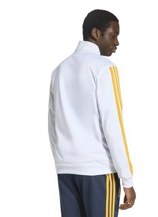 Adidas KG2949 REAL DNA TT Beyaz Erkek Zip Ceket