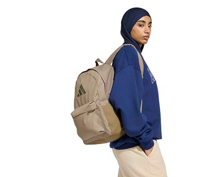 Adidas CLSC BARS BP Sırt Çantası-En: 31 Cm, Boy: 44 Cm, Derinlik: 15 Cm KQ6742 Haki