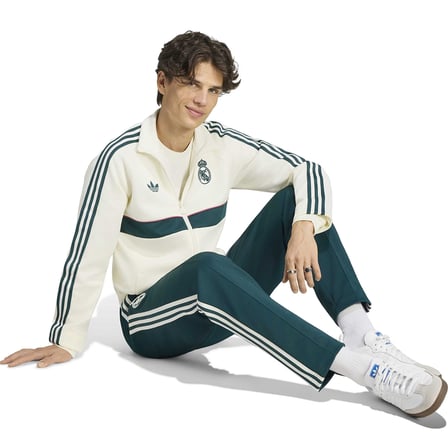 Real Madrid Originals Erkek Bej Futbol Sweatshirt KG2971