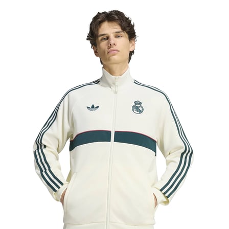 Real Madrid Originals Erkek Bej Futbol Sweatshirt KG2971
