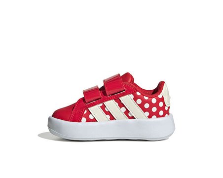 Adidas GRAND COURT DISNEY MINNIE MOUSE CF I Bebek Günlük Ayakkabı KI9184 Kırmızı